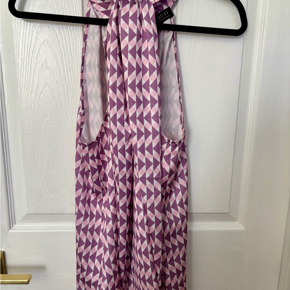 Eloquii Pink and White camisole top